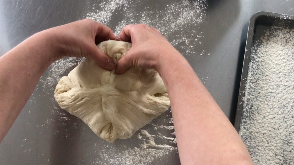 shaping your dough step five